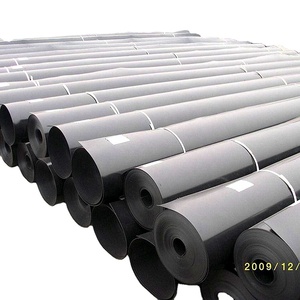 EVA LDPE EPDM PVC Geomembrane 60 <strong>Mil</strong> <strong>HDPE</strong> Modern Industrial Design for Pond Liner Fish Farm Landfill Outdoor Waterproof Black - Product Image 1