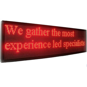 Venta caliente pequeño coche puesto ventana LED signo programable pared Banner pantalla para tiendas minoristas centros comerciales Pantalla de mano - Product Image 1