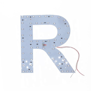 5730 Smd 5050 RGB LEDモジュール12V LEDアルファベット文字番号サイン大文字モジュール - Product Image 4