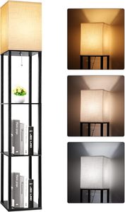 开关控制铁定制地板织物现代灯，带货架按需印刷最小起订量1 - Product Image 5