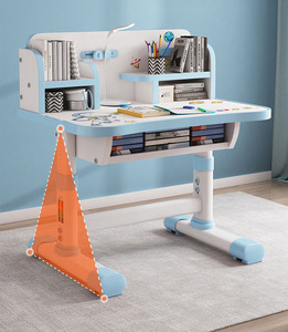 RHS-DC15 Tùy Chỉnh Kích Thước Có Thể Điều Chỉnh Chống Cháy Ván Ép Sinh Viên Bàn Đồ Nội Thất Trường Học Lớp Học Bảng Và Ghế Trẻ Em Trẻ Em Bàn - Product Image 6