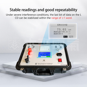 ไมโครโอห์มมิเตอร์ดิจิตอลชุดทดสอบความต้านทานการติดต่อทดสอบความต้านทานของ50A DC 150A 100A ที่200A ไมโครโอห์มมิเตอร์ - Product Image 2