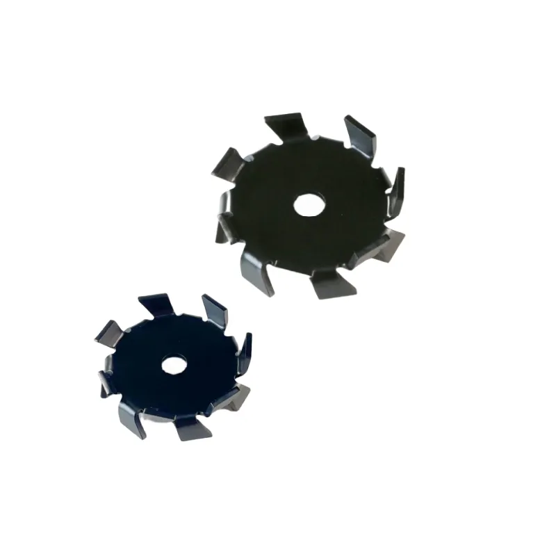 Lingdao Hochwertige kunden spezifische PTFE-Beschichtung Dispergierte Klinge 25mm 50mm 80m 100mm mit 35cm Stangen