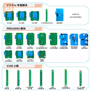 JCID V1S <span class=keywords><strong>PRO</strong></span>プログラマー、ハードディスクバッテリー、レシーバー、ドットマトリックス、オリジナルカラーイメージヘッド、BGAモジュールV1spro修理機器 - Product Image 6