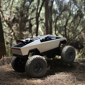 2025 RC <strong>1</strong>:8 <strong>Remote</strong> Control Car Model Four-wheel Drive High-speed Off-road Cyberpickup with ATV Alloy Boy Bigfoot Racing RC Toys
