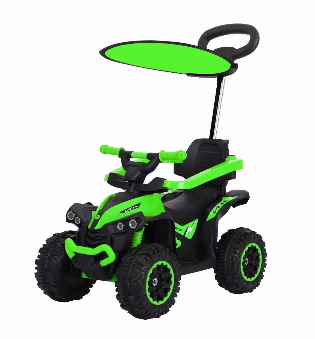 Verde con sombrilla