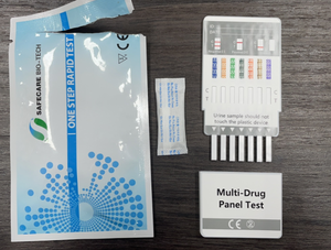 CE & ISO13485 16 in 1การทดสอบยาหลายชนิด Amp, bzo, COC,MET,OPI,THC,ETG, ket, อายุการทดสอบยา ACL 2ปี - Product Image 6