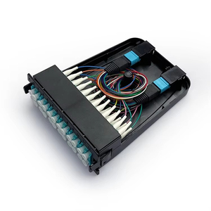 24/96コアMPOパネル光ケーブル端子ボックスFTTHネットワーク配電ボックス光ファイバーパッチパネル - Product Image 5