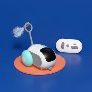 Akıllı spor araba uzaktan kumanda kedi oyuncak Pet interaktif hareket oyuncak küçük fare alay sopa sahip sıkıntı rahatlatmak - Product Image 5