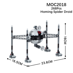 MOC2002 in Stock New Spider Robot Space SWAP <strong>Dwarf</strong> Droids Wars Battle Imperial Trooper Aerial Bricks Building Blocks Kids <strong>Toys</strong> - Product Image 6