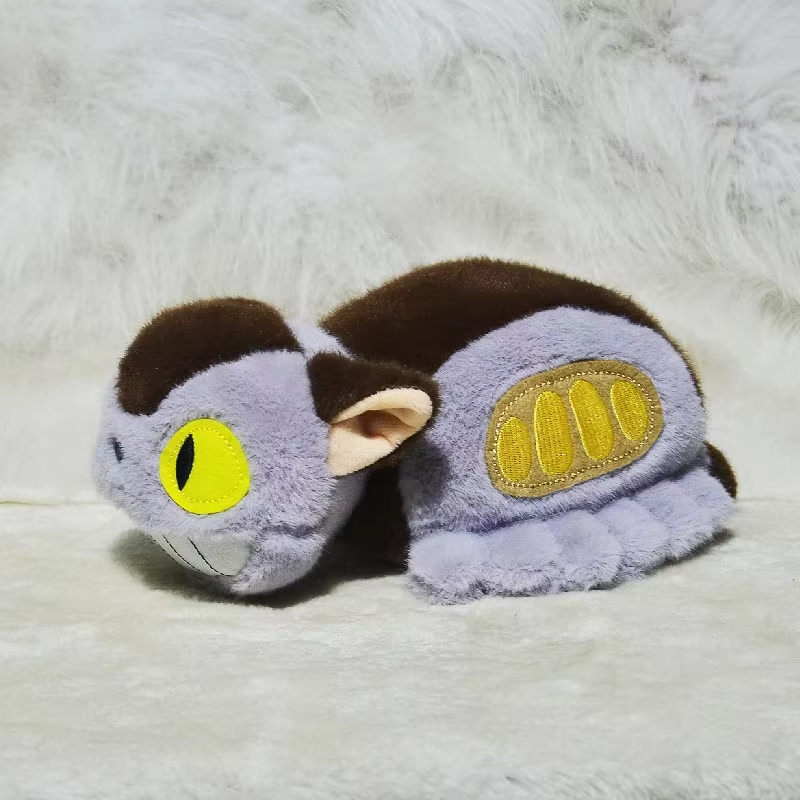 Light grey totoro bus