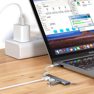 Klavye 2.0 Disk için 4 In 1 USB USB bellek dönüştürücü yüksek hızlı iletim tipi C Hub - Product Image 5