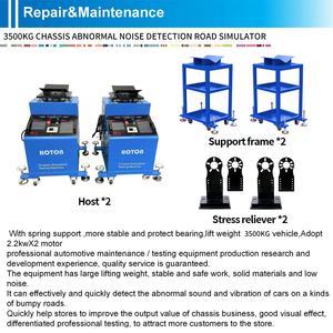 Hot Chassis mô phỏng kiểm tra thiết bị Road Bump thử nghiệm máy ô tô Hệ thống treo trợ lý bất thường tiếng ồn Detector - Product Image 6
