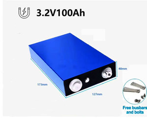电动汽车叉车用a级3.2V 50ah 100Ah棱柱形锂离子NCM NMC电池