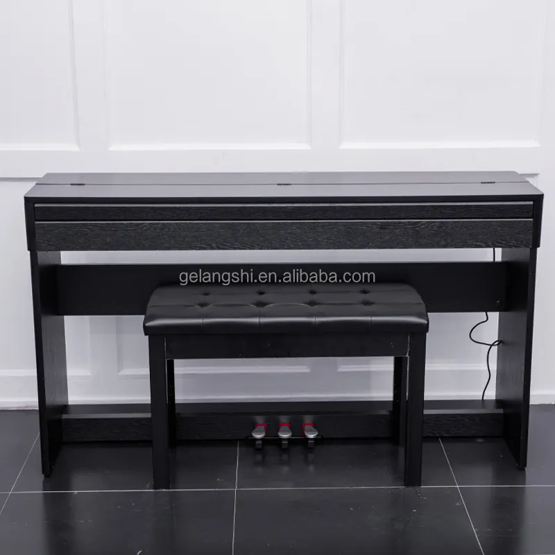 Gelaus DP-600電子ブラックハンマーアクションデジタルピアノ
