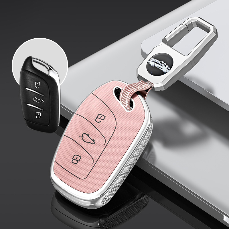 Pink+Key Ring