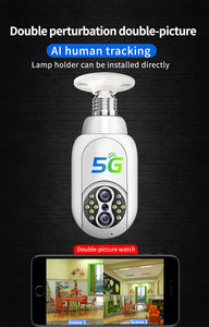 กล้องรักษาความปลอดภัยกล้อง4MP พร้อม15X ออพติคอลซูม TC133กลางคืนระบบสื่อสารสองทาง5G ไวไฟสำหรับมนุษย์ - Product Image 6