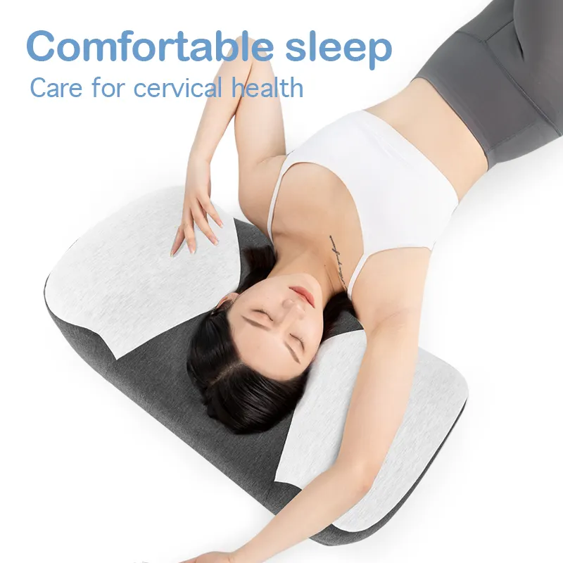 Bernapas terapi ergonomis sisi tidur ortopedi kontur bentuk gelombang bantal busa memori bantal serviks Bantal