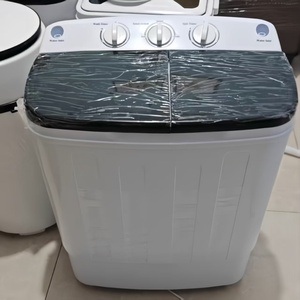 X personalizzato Mini 4.5kg doppio secchio lavatrice per uso domestico 110V risparmio energetico elettrico con funzioni di lavaggio e disidratazione - Product Image 3