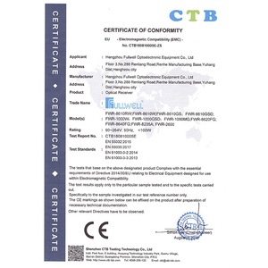Vendita calda di apparecchiature Fullwell fibra ottica WDM ricevitore ottico CATV & xPON FTTH rete ottica nodo mini nodo con funzione Agc - Product Image 5