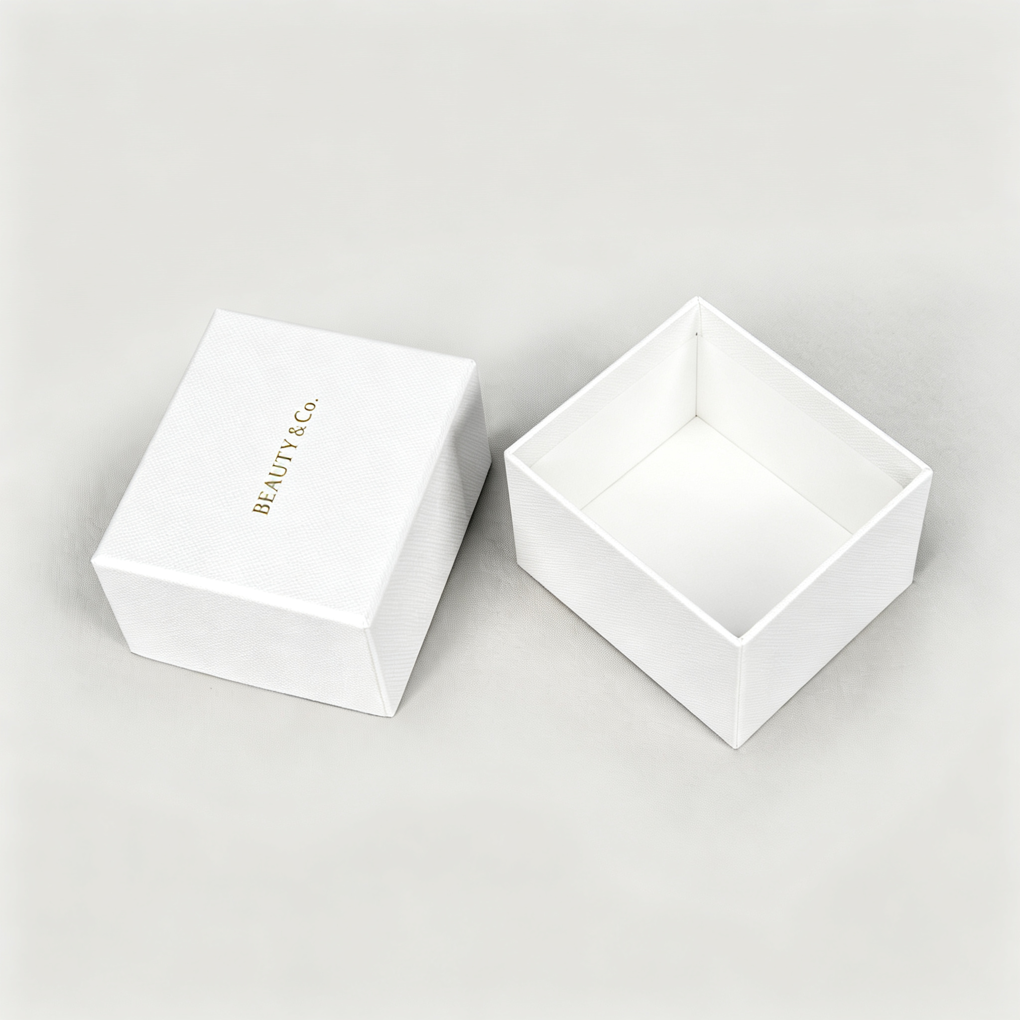 caja de doble anillo fuera de la caja