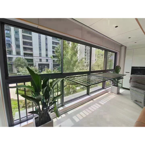 Aluminum Sliding <strong>windows</strong> Sound Insulation Heat Insulation Sliding System Double Glass Sliding <strong>Window</strong> - Product Image 2