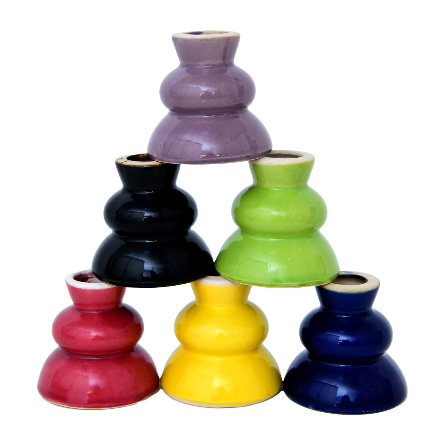 La ciotola del narghilè in ceramica può essere personalizzata dimensioni YanGuo in ceramica produzione e lavorazione di piccoli lotti di varie dimensioni e colori