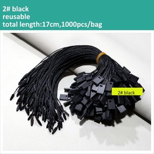 彩色吊牌绳回收pp棉聚大麻吊牌绳线密封绳塑料密封吊牌绳 - Product Image 3