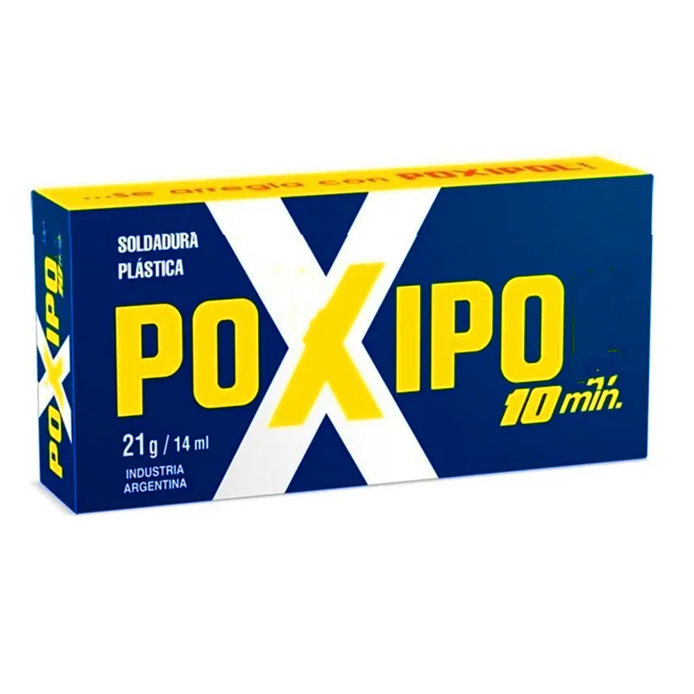 POX IP 2K epoxidharz kleber epoxidharz metallchips 21 g