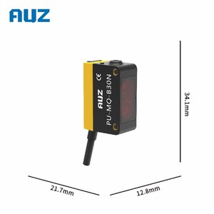 NPN sensori ottici funzione BGS in grado di rilevare traslucido nero altamente riflettente metallo sensore fotoelettrico - Product Image 2