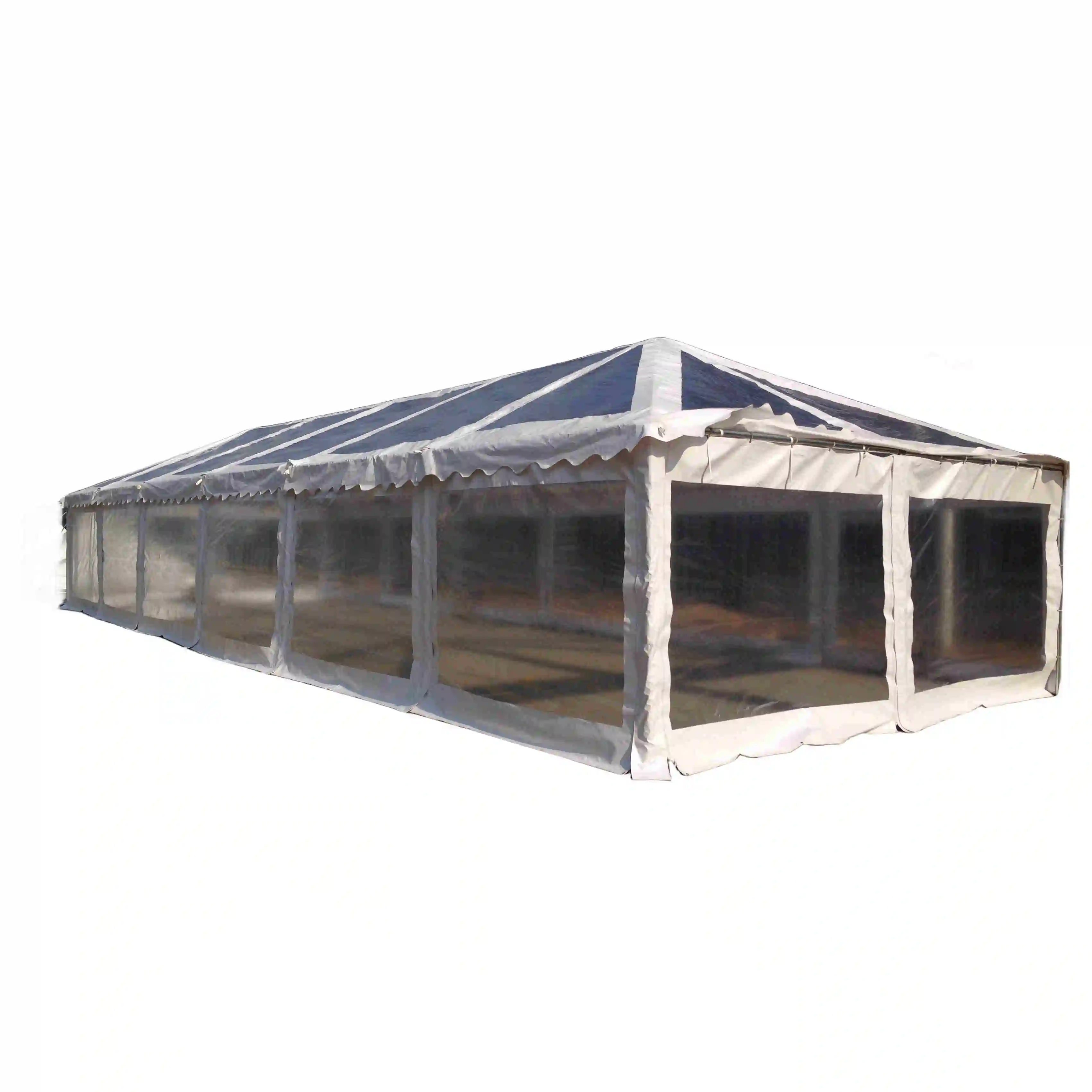 Tenda para festas hexagonais, fornecedor transparente de tendas para festas de casamento, pináculo, tendas para eventos de casamento