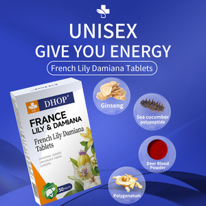 ยาฝรั่งเศส Lily damiana แท็บเล็ตสารสกัดจากพืชหลายชนิดสนับสนุนตับและการควบคุมไตปรับปรุงจิตวิญญาณและอารมณ์ - Product Image 5