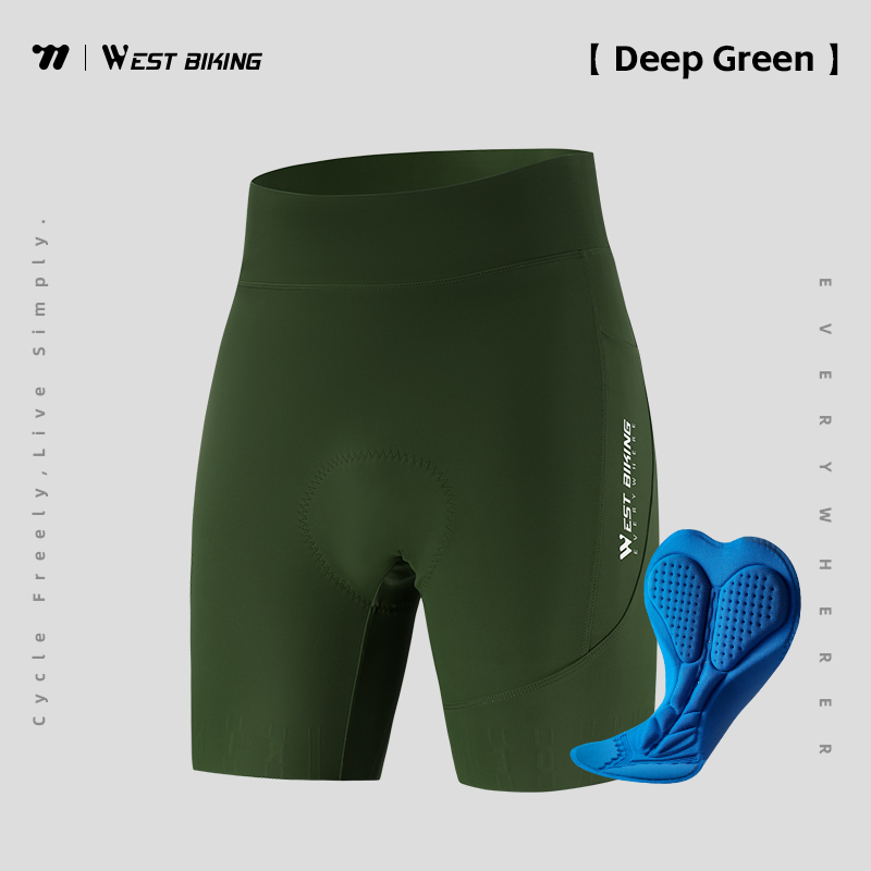Pantaloni vita verde-piatta