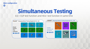 EUS-900S Nantai Eui Eup test Bench with Cam Box and HEUI C7/C9 C-9 Testing Heui Tester