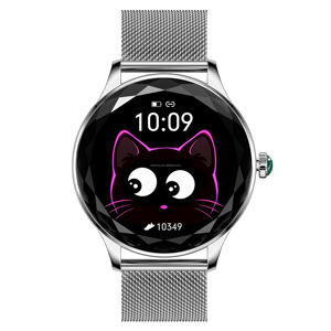 Reloj inteligente de moda de lujo para mujer con pantalla AMOLED BT Brújula de respuesta de llamadas IP68 Monitoreo DE SALUD impermeable profundo para mujeres - Product Image 2