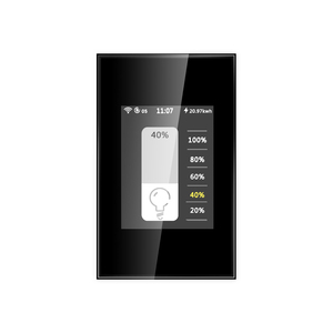 Lanbon L8 1 Gang 2 yollu 3 yollu Wifi güç izleme ile akıllı ışık anahtarı LED Dimmer akıllı anahtar - Product Image 4