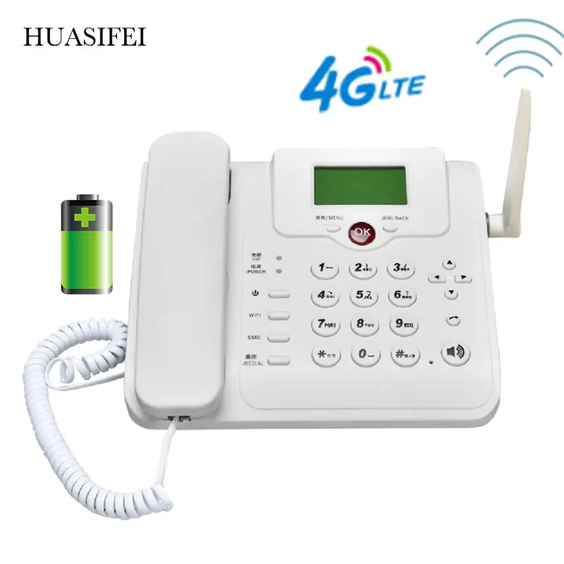 HUASIFEI 4G वाईफाई राऊटर LTE जाल मॉडेम 4g वाईफ़ाई सिम कार्ड स्थिर सिम फोन लैंडलाइन वाईफ़ाई बूस्टर डेस्क स्लॉट फिक्स्ड फोन