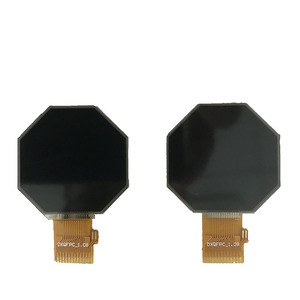 Original New Sharp LS010B7DH01 0.99 Inch Round Mono Screen with 128x128 Resolution SPI 10Pins Interface LCD Modules - Product Image 2