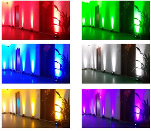 Baiyi 12X12W RGBW 4 in 1 LED แบตเตอรี่ไร้สาย DMX ใช้พลังงานจากแบตเตอรี่ PAR LIGHT - Product Image 5