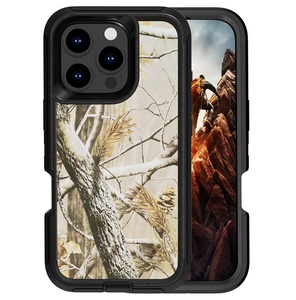 เคสลายพรางกันกระแทกเกราะไฮบริดที่ทนทานสำหรับ iPhone 16 PRO MAX XR XS MAX - Product Image 5