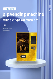 <strong>Excellent</strong> Quality Customized Fully Automatic Coin/Qr <strong>Code</strong>/Credit Card Payment <strong>Excellent</strong> Gold Vending Machine for Shopping Mall - Product Image 5
