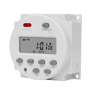 CN101S 1 secondo intervallo 12V 24V 110V 220V digitale LED Timer interruttore 7 giorni settimanale programmabile relè programmatore - Product Image 1