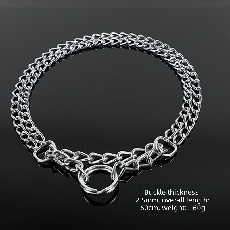 Double-row telescopic chain-25 mm 60 cm
