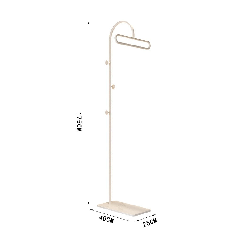 Reverse hook design (white)