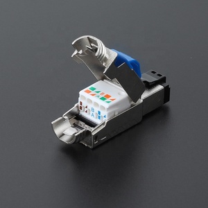 חדש סוג Cat7 CAT8 RJ45 מסוכך שדה תקע