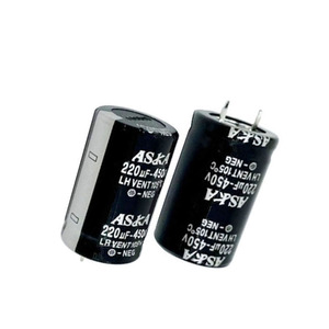 压缩机功率滤波变频器用450V 220UF铝电解电容器不间断电源 - Product Image 5