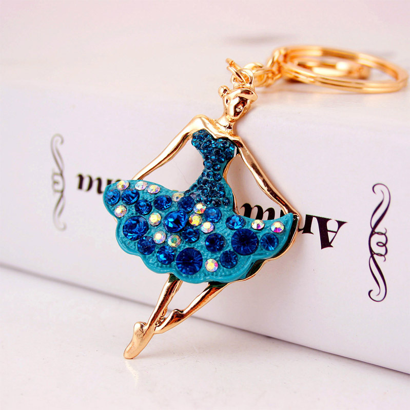 chica azul