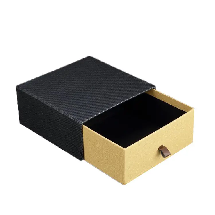 Özel baskılı siyah cep telefonu kılıfı kağıt perakende ambalaj slayt parfüm kutusu