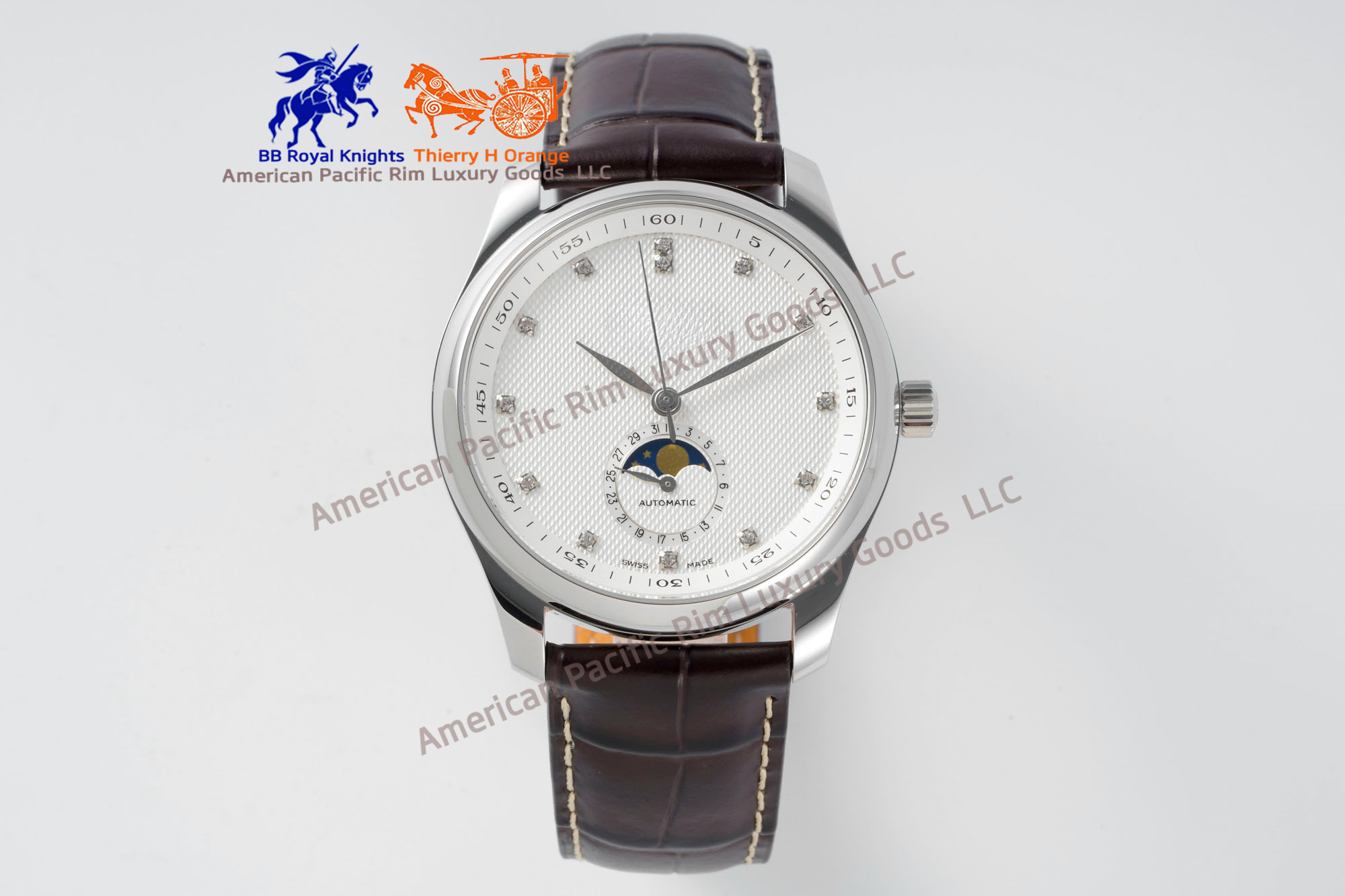 สีขาว (สาย, หน้าปัด, ขอบตัวเรือน เลือกได้)