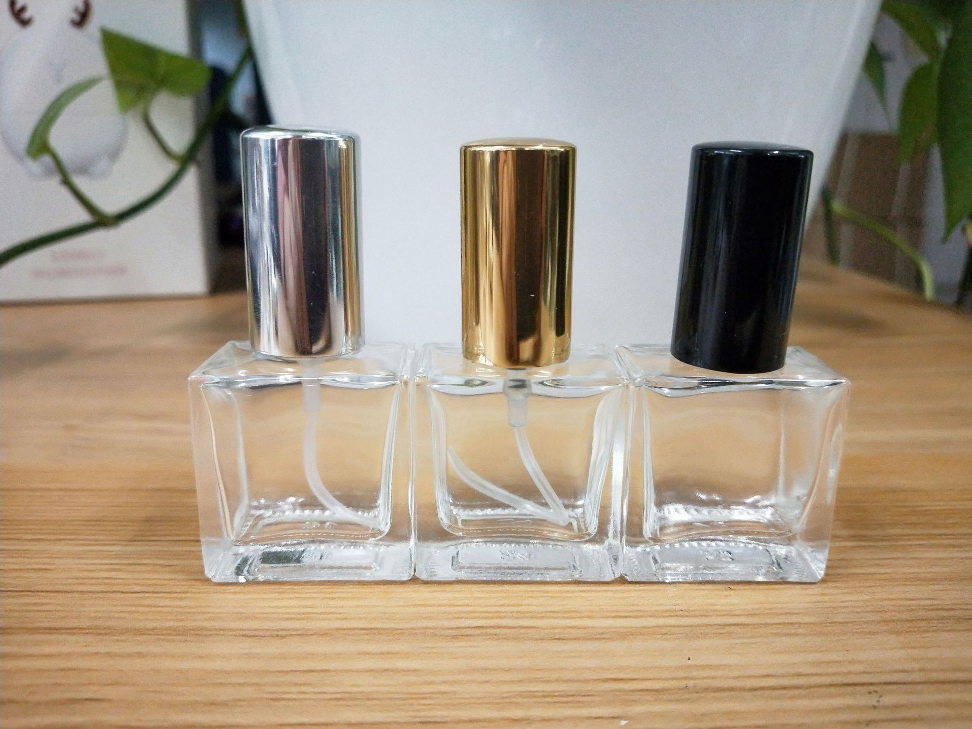 clear 10ml flat square